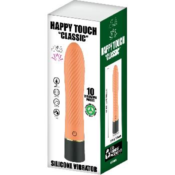 Vibratore in silicone con scanalature