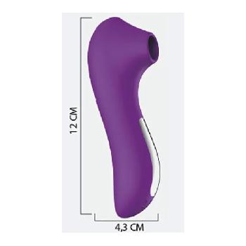Vibratore slim succhia clitoride