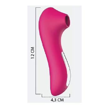 Vibratore slim succhia clitoride