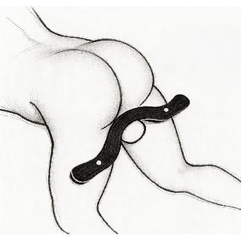 Elegante ceppo costrizione per testicoli