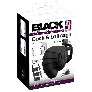 Gabbia in silicone per pene e testicoli