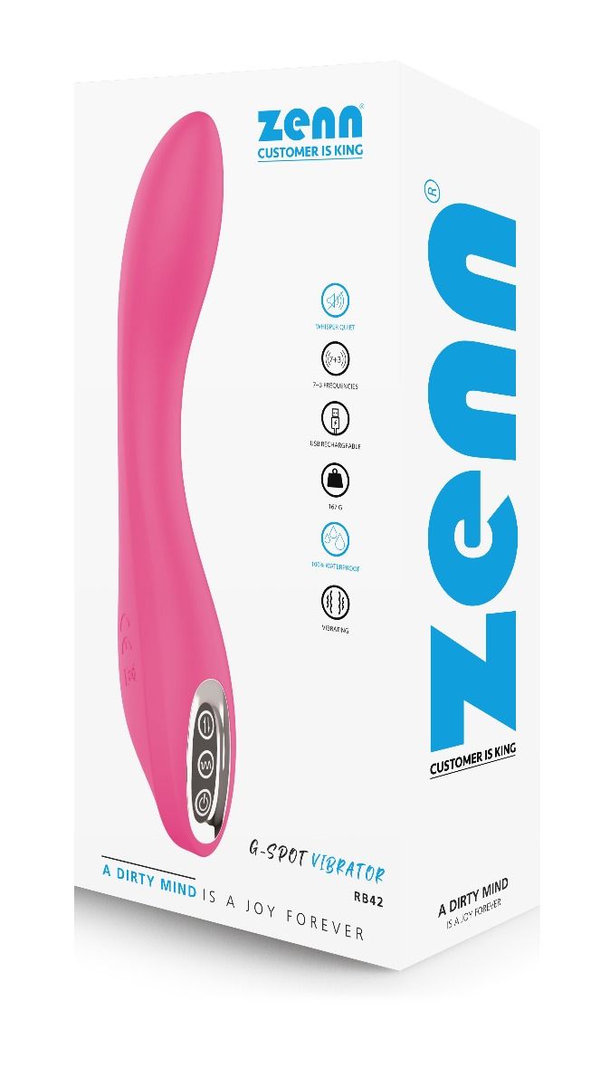 G-spot vibratore flessibile e setoso