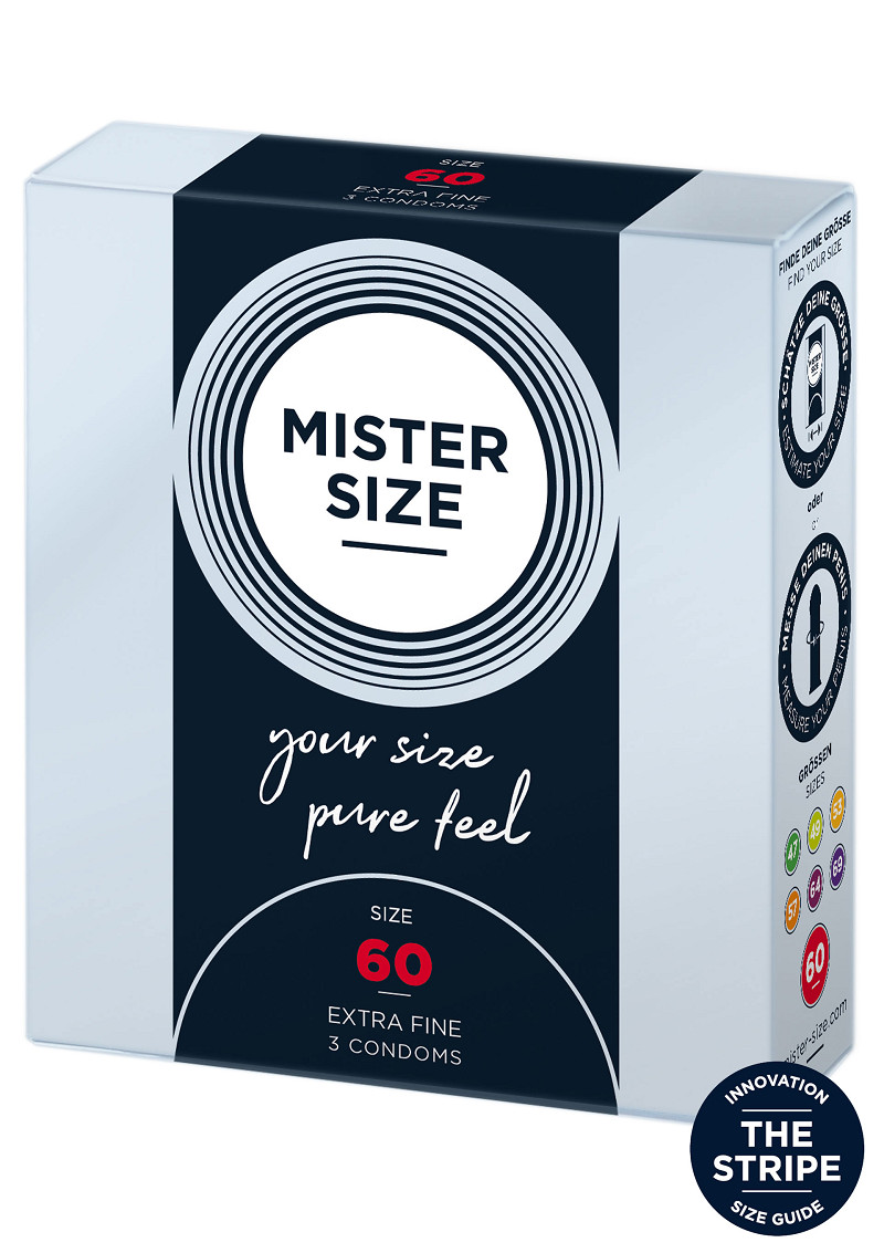 Preservativi Mister size 60 mm