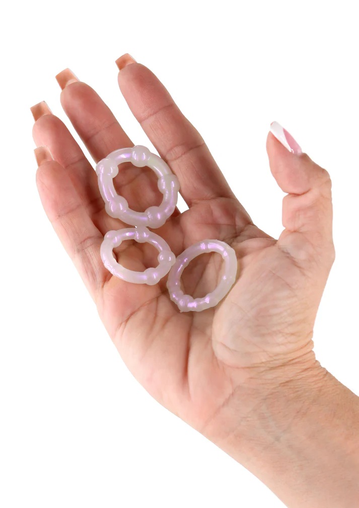Kit di 3 anelli pene 