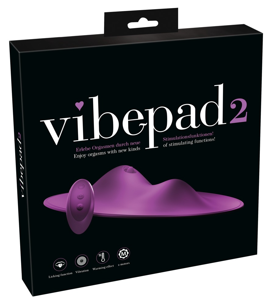 Vibepad 2 - Vibratore cavalcabile con telecomando vaginale e anale