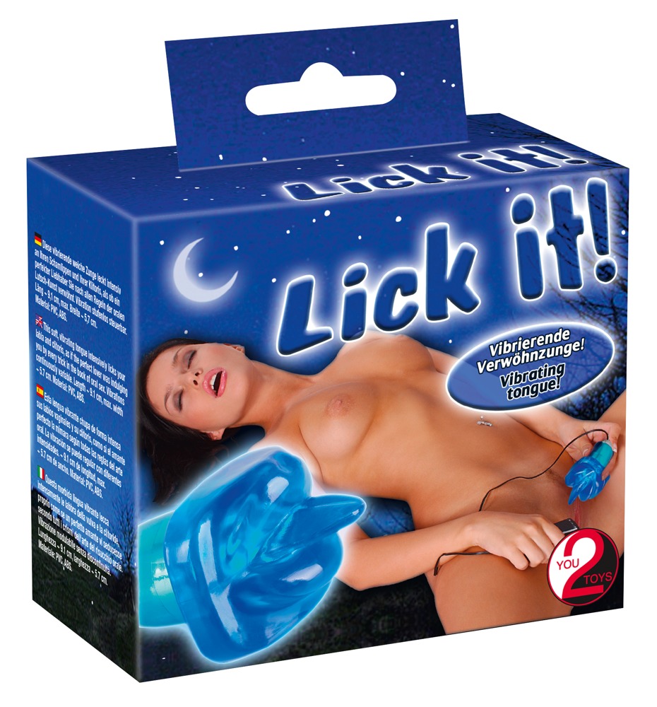 Vibratore Lingua BLU