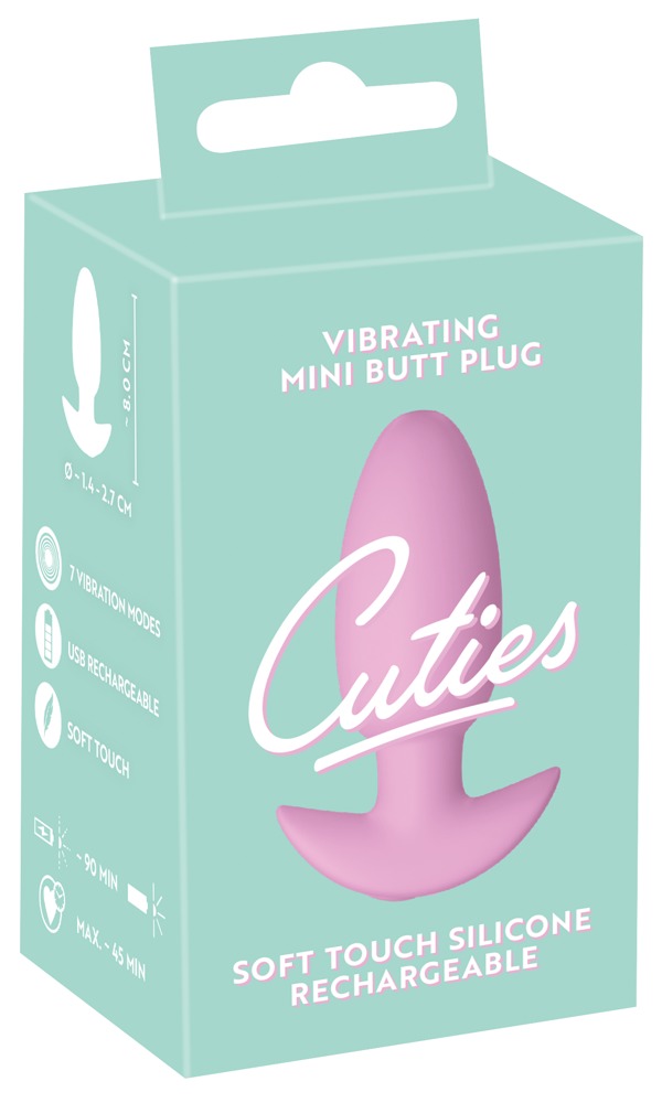 Plug anale pink con vibrazione per Lui e Lei