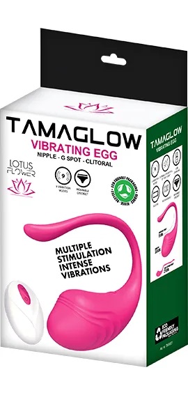 Ovetto vibrante con telecomando Tamaglow fucsia