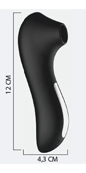 Vibratore slim succhia clitoride