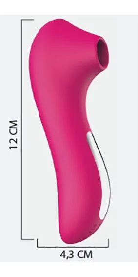 Vibratore slim succhia clitoride
