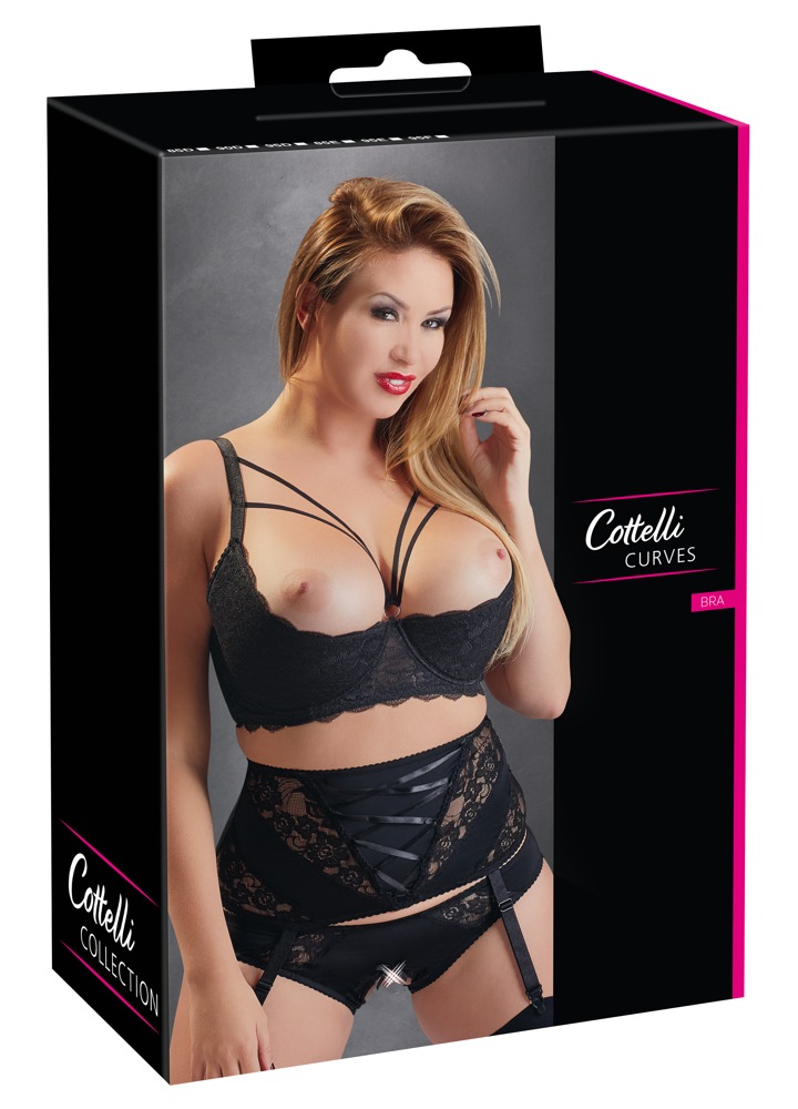Reggiseno da donna curvy in pizzo sotto seno