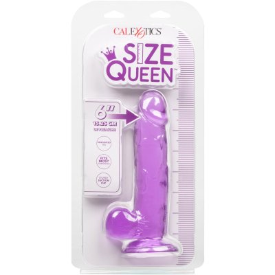 Fallo vaginale anale realistico con ventosa Queen Size Dong 6 Inch