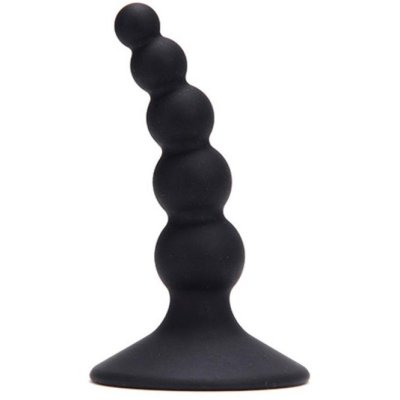 PLUG ANALE Anal Dildo DOMINO ASS PUNISHER SILICONE BLACK