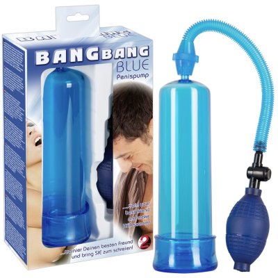 Pompa per allungare pene bang bang Blu