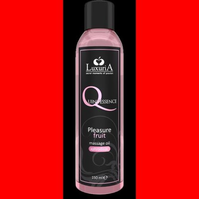 Quintessence massage oil pleasure fruit olio da massaggio afrodisiaco