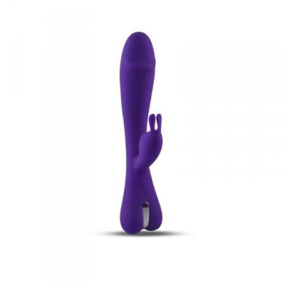 Vibratore rabbit toyz4lovers purple stimolatore in silicone