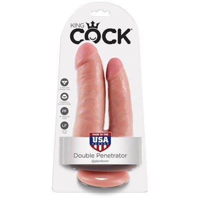 Fallo doppio relalistico per doppia penetrazione double king cock double penetration flesh
