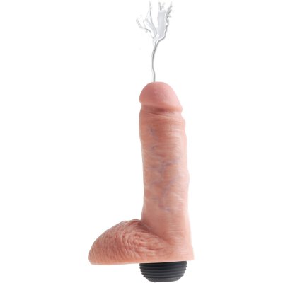 Fallo vaginale squirting con testicoli king cock 8